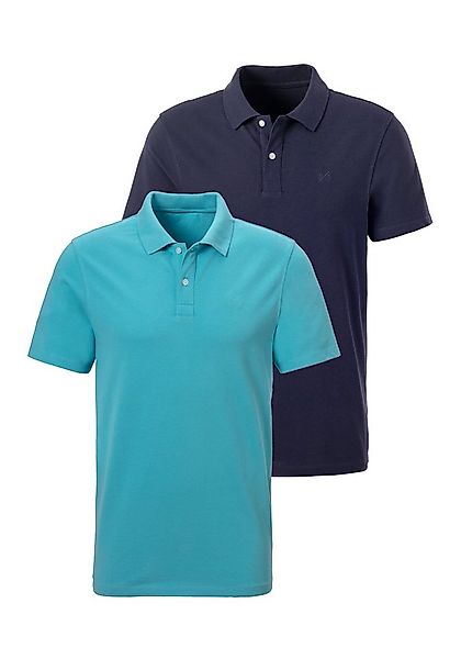 John Devin Poloshirt (2-tlg., im-2er-Pack) mit dezenter- hochwertiger Logos günstig online kaufen