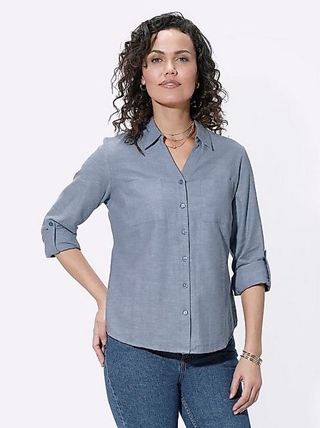 Witt Klassische Bluse Flanell-Bluse günstig online kaufen