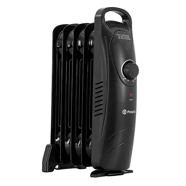 PowOn Ölradiator 450 Watt - Mobiler Elektro Heizkörper 5 Rippen - Elektrohe günstig online kaufen