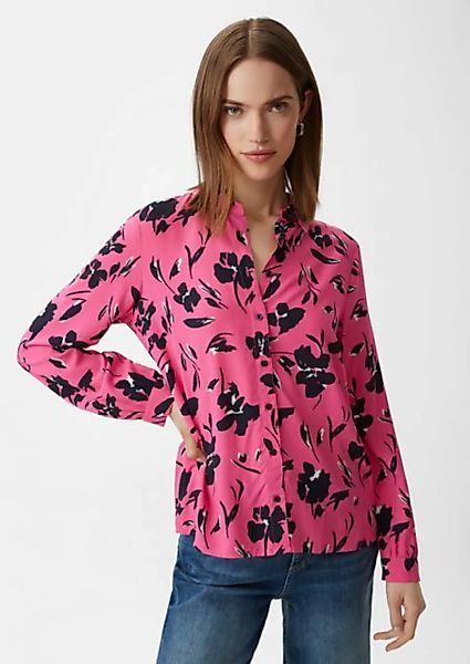 comma casual identity Langarmbluse Blusenhemd aus Viskose günstig online kaufen