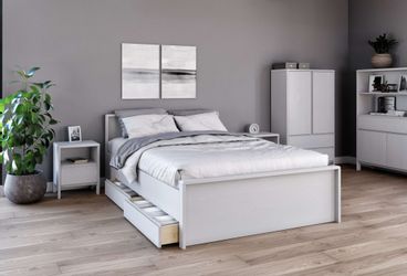 Home affaire Bettschubkasten "Luven" 2 Stk. tlg. aus massiver Kiefer, 2 Stü günstig online kaufen