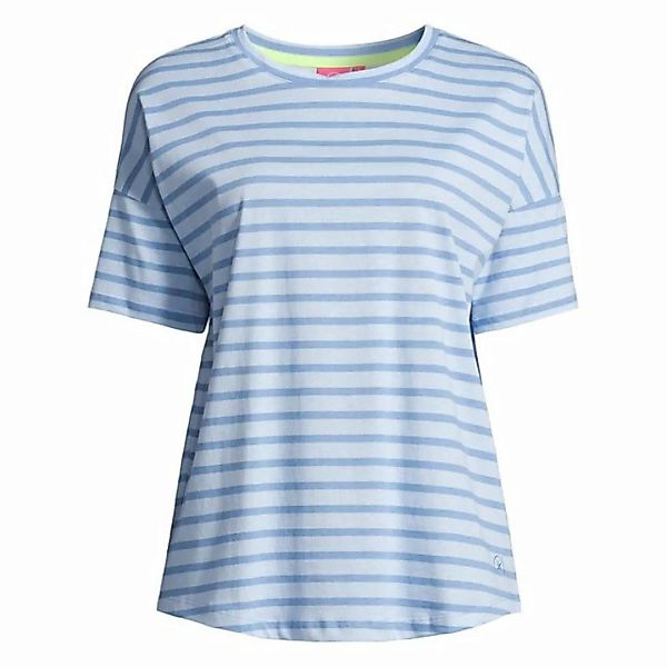 salzhaut T-Shirt Damen Kurzarmshirt Lunken mit Streifen und Rundhalsausschn günstig online kaufen