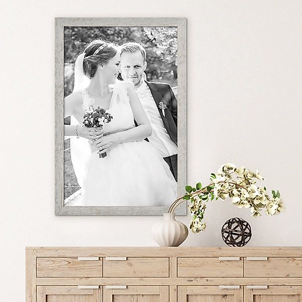 PHOTOLINI Bilderrahmen 2er Set Strandhaus Rustikal günstig online kaufen