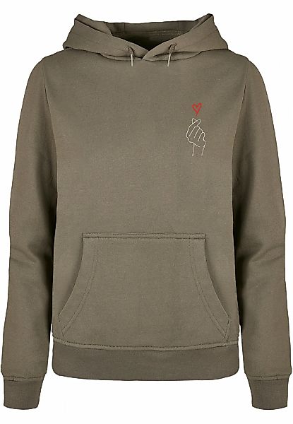 Merchcode Kapuzenpullover "Merchcode Damen Ladies K Heart Basic Hoody", (1 günstig online kaufen