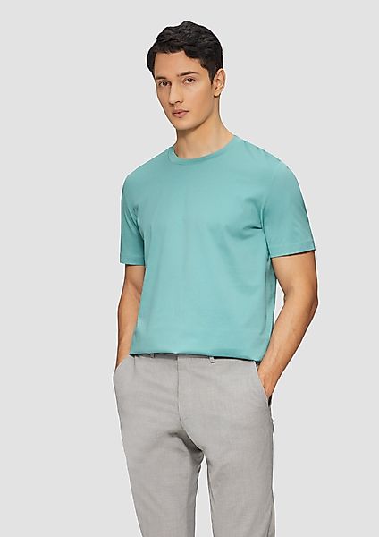 s.Oliver BLACK LABEL Kurzarmshirt T-Shirt mit günstig online kaufen