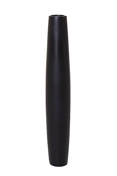 VIVANNO Bodenvase Fiberglas ISONDRA Säule - Schwarz Matt (1 St), 13x80 cm günstig online kaufen