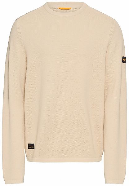 camel active Strickpullover mit Logo Stickerei günstig online kaufen