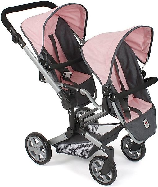 CHIC2000 Puppen-Zwillingsbuggy Linus Duo, mit zwei abnehmbaren, bis in Lieg günstig online kaufen