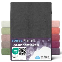 etérea Himmlische Qualität Spannbettlaken Flanell Spannbetttuch günstig online kaufen