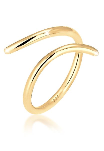 Elli Fingerring Wickelring offen verstellbar Statement günstig online kaufen