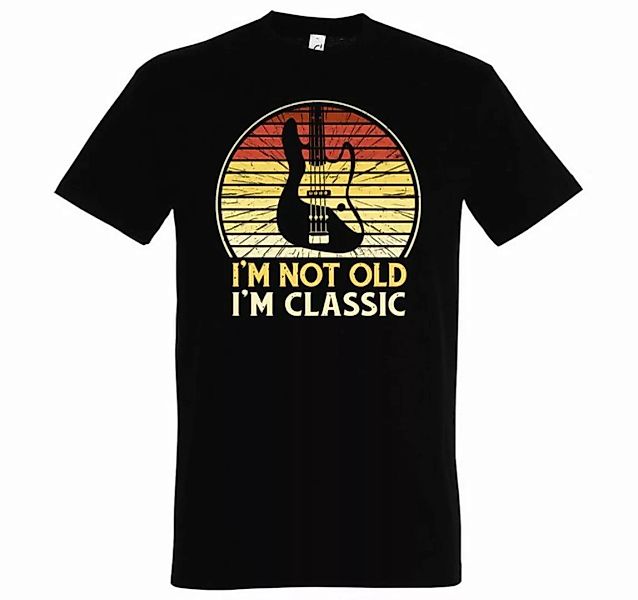 Youth Designz T-Shirt "I´m Not Old, I´m Classic" Bass Herren Shirt mit tren günstig online kaufen