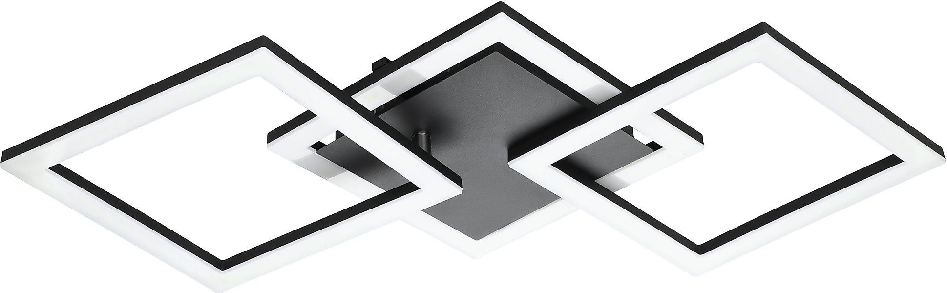 EGLO Deckenleuchte PARANDAY-Z Deckenlampe schwarz, verstellbar, günstig online kaufen
