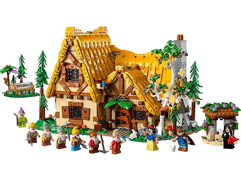 LEGO® Disney 43242 Die Hütte von Schneewittchen und den sieben Zwergen Spie günstig online kaufen