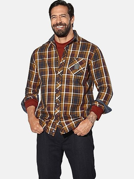 Jan Vanderstorm Langarmhemd OLAFVIK mit Brusttasche günstig online kaufen