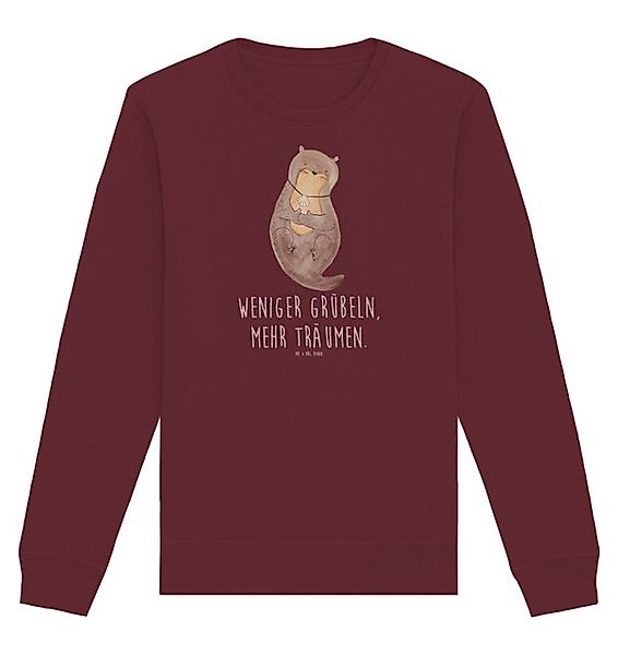 Mr. & Mrs. Panda Longpullover Otter Muschel Größe S - Burgundy - Geschenk, günstig online kaufen