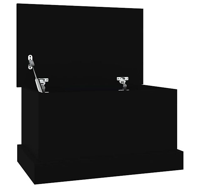 vidaXL Aufbewahrungsbox Truhe Schwarz 50x30x28 cm Holzwerkstoff (1 St) günstig online kaufen