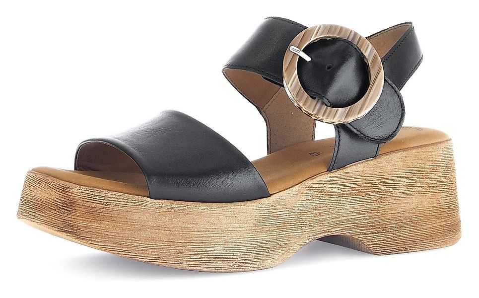 Gabor Sandalette, Sommerschuh, Riemchensandale mit Plateau günstig online kaufen