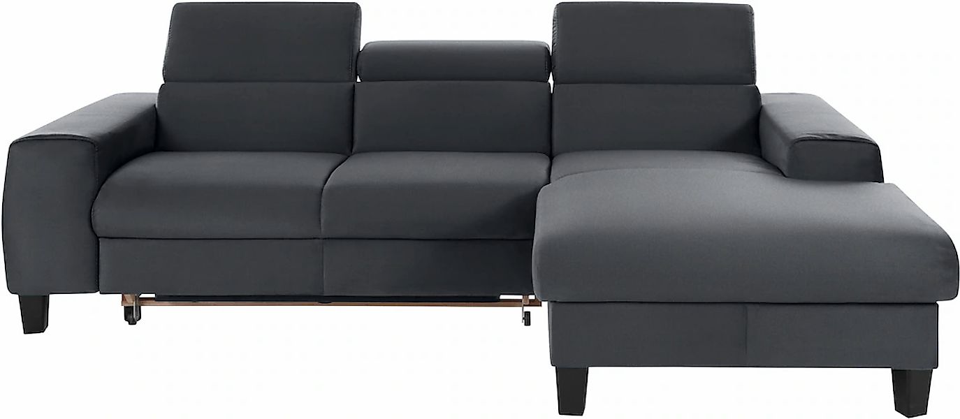 COTTA Ecksofa "Morven L-Form mit Kopfteilverstellung", wahlweise mit Bettfu günstig online kaufen
