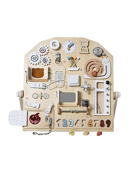 vertbaudet Lernspielzeug Activity-Board aus Holz FSC® günstig online kaufen