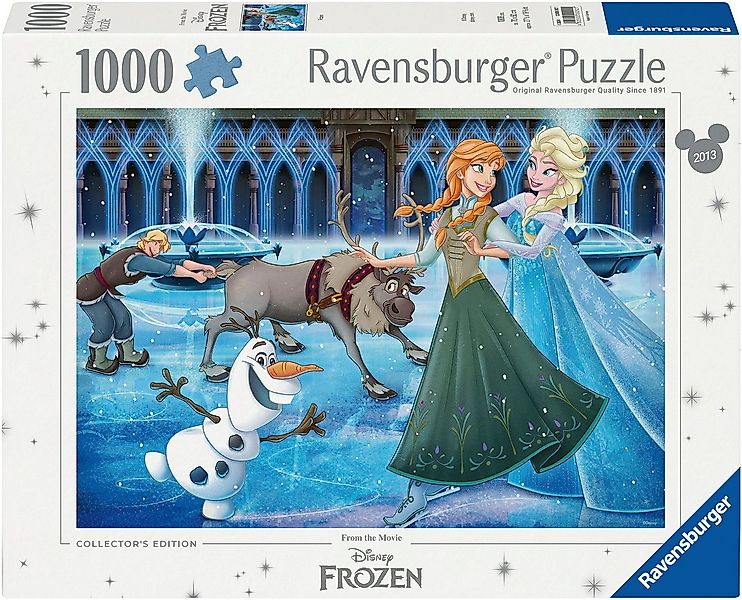 Ravensburger Puzzle Collector's Edition - Disney, Die Eiskönigin, 1000 Puzz günstig online kaufen