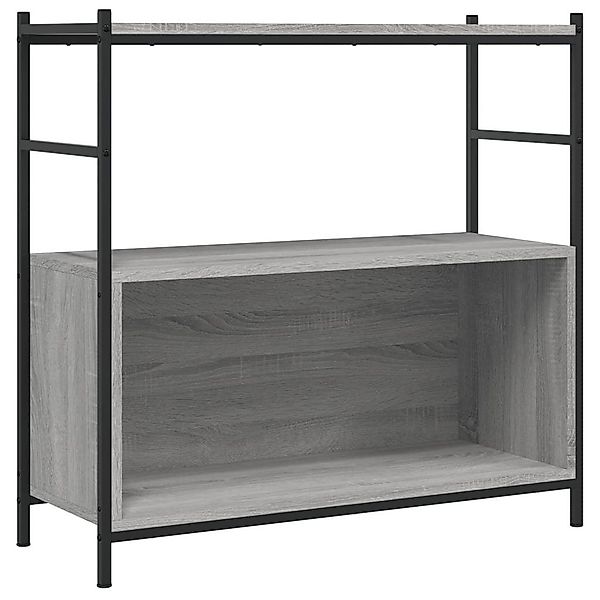 vidaXL Bücherregal Bücherregal Grau Sonoma 80x30x78,5 günstig online kaufen