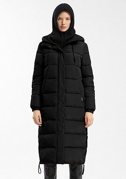 QS Wintermantel Outdoor-Mantel Langer, wärmend wattierter Steppmantel mit K günstig online kaufen