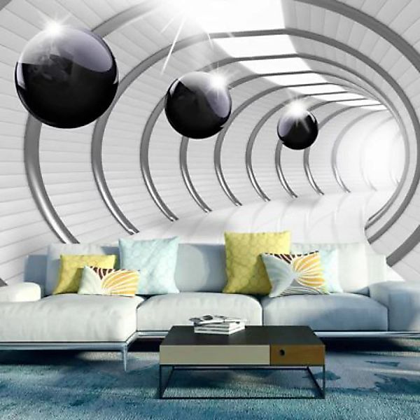 artgeist Fototapete Futuristic Tunnel II mehrfarbig Gr. 500 x 280 günstig online kaufen