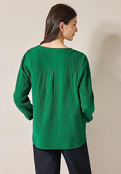 Cecil Langarmbluse aus reiner Baumwolle günstig online kaufen