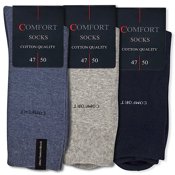 Die Sockenbude Basicsocken - Comfort- Herrensocken günstig online kaufen