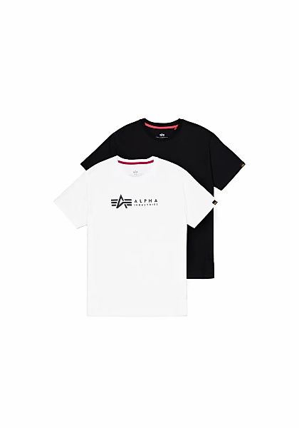 Alpha Industries T-Shirt "Alpha Label T-Shirt 2 Pack" günstig online kaufen