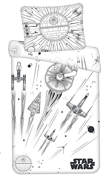 Star Wars Kinderbettwäsche Bettwäsche Set Star günstig online kaufen