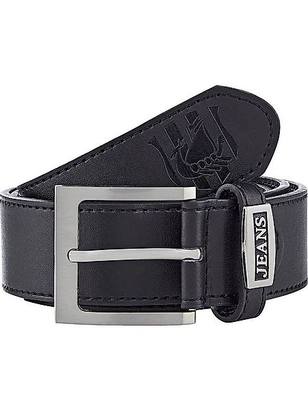 Jan Vanderstorm Ledergürtel GIETVALD (1-St) mit charakteristischer Prägung günstig online kaufen
