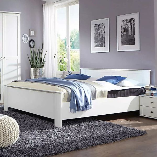 Doppelbett im Landhausstil Made in Germany günstig online kaufen