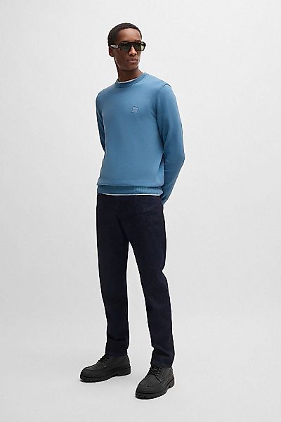 BOSS Pullover Kanovano Blau - Größe L günstig online kaufen