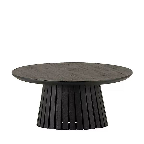 Holz Wohnzimmer Tisch schwarz aus Akazie Massivholz modernem Design günstig online kaufen