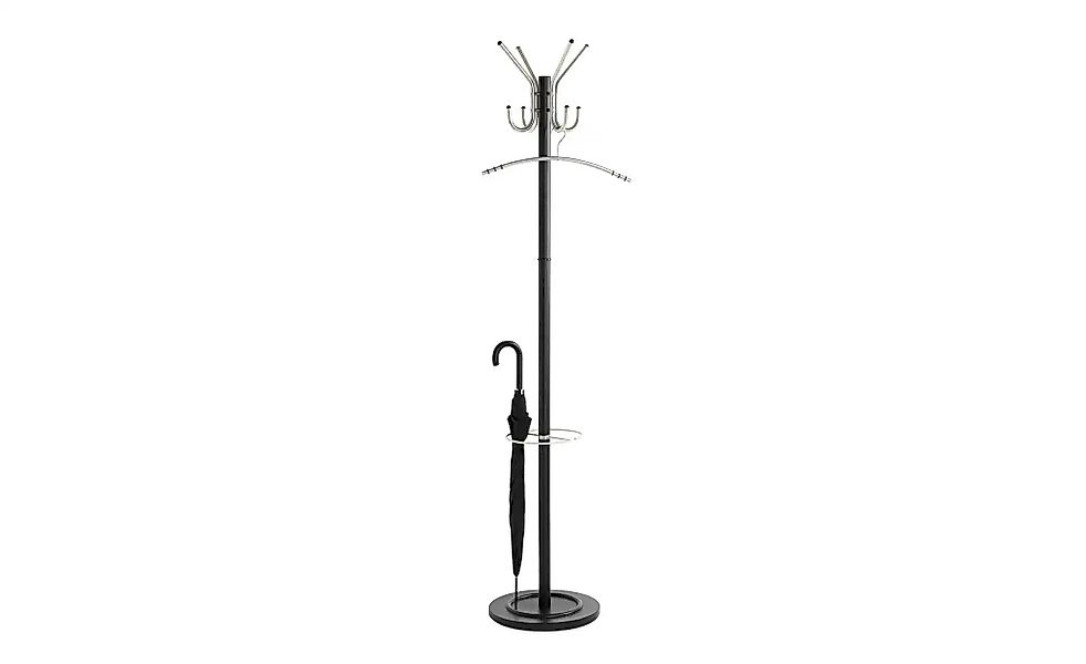 Garderobenständer   ¦ schwarz ¦ Metall ¦ Maße (cm): B: 36 H: 182 Garderoben günstig online kaufen