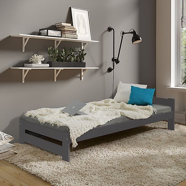 Coemo Holzbett CLASSICO (Bettgestell mit Lattenrost), günstig online kaufen