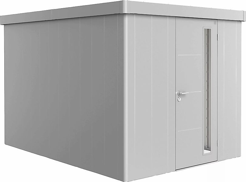 Biohort Gerätehaus Neo 4B Standardtüre Silber-Metallic günstig online kaufen