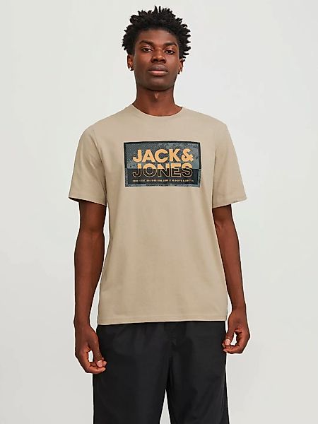 Jack & Jones Kurzarmshirt "JCOLOGAN TEE SS CREW NECK SS24 LN" günstig online kaufen