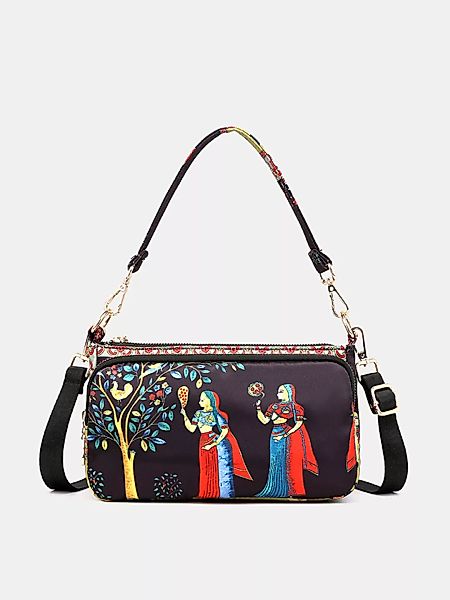 Damen Bohemian Print Crossbody Taschen Handtaschen mit großem Fassungsvermö günstig online kaufen