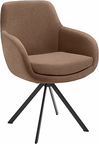 Musterring Esszimmerstuhl "Tavia" (Set) 2 Stk.Stativgestell Eisen schwarz, günstig online kaufen