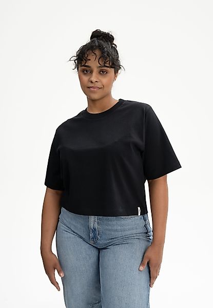 MELA Kurzarmshirt Cropped T-Shirt schwer JOSHNA günstig online kaufen