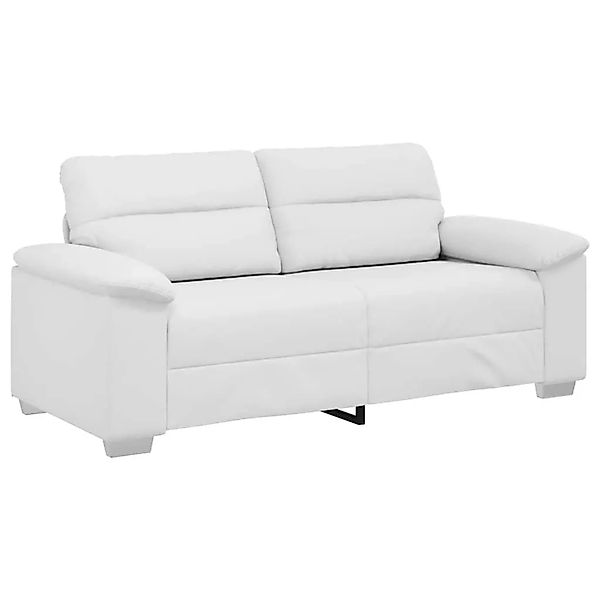 vidaXL 2-Sitzer-Sofa Weiß 140 cm Kunstleder 4105344 günstig online kaufen