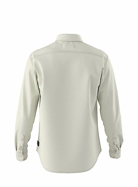 Replay Herren Freizeithemd WHITE COTTON TWILL - Regular Fit Weiss günstig online kaufen