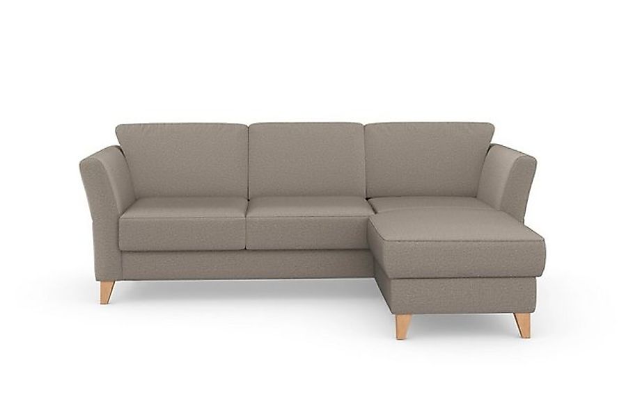 sit&more Ecksofa Visby L-Form, Wahlweise mit Bettfunktion und Bettkasten, f günstig online kaufen