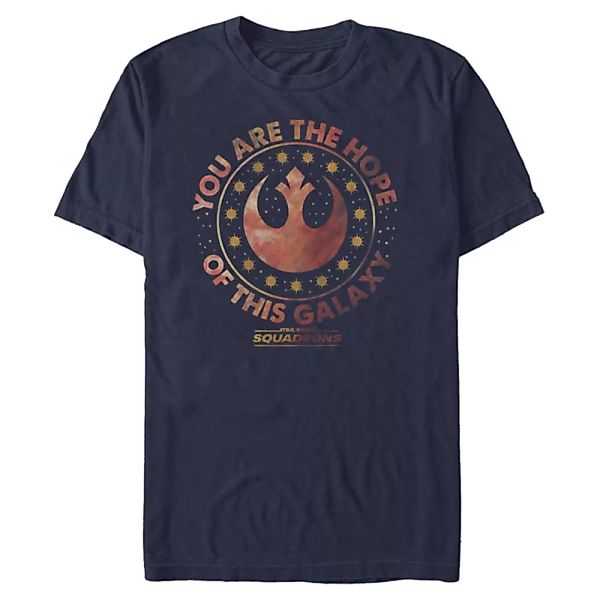 Star Wars - Squadrons - Rebel Hope Of The Galaxy - Männer T-Shirt günstig online kaufen