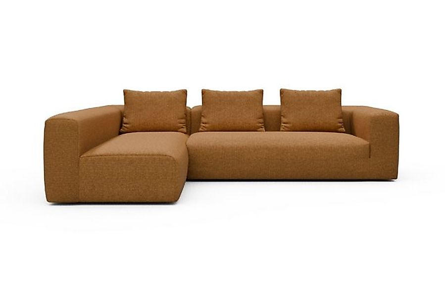 moebelfaktor Ecksofa Fred 2x 2,5-Sitzer links offen, Modular, tief, komfort günstig online kaufen
