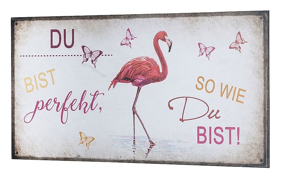 Levandeo® Wandbild, Wandbild 40x20cm Du bist günstig online kaufen