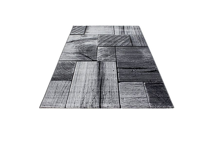 Stilvoll Günstig Teppich Kurzflor Wohnzimmer Schlafzimmer 3D-Holzdesign, Re günstig online kaufen