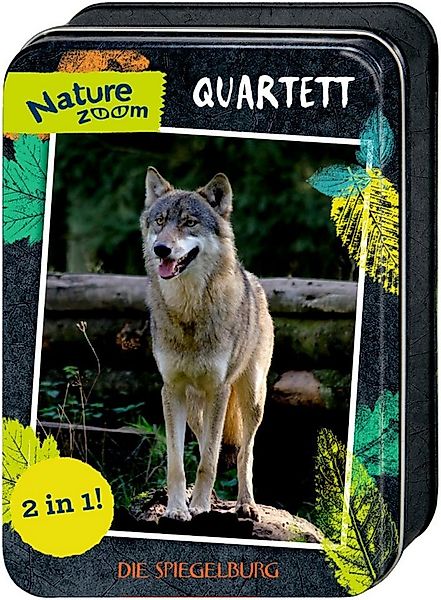 COPPENRATH DIE SPIEGELBURG Lernspielzeug Quartett Nature Zoom Heimische Tie günstig online kaufen